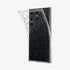 ACS07285 - Galaxy S24 Ultra Case Liquid Crystal Glitter in Crystal Quartz showing the back
